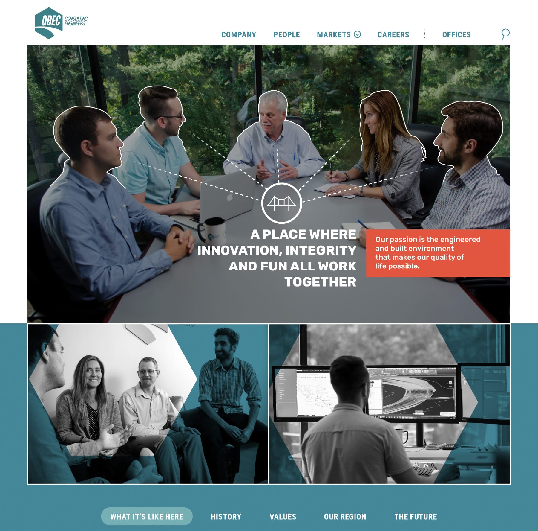 Oregon Bridge Engineering Company - web company