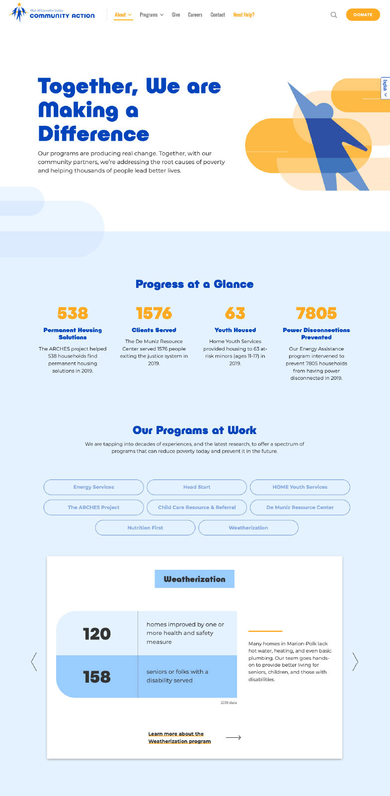 CAA web impacts