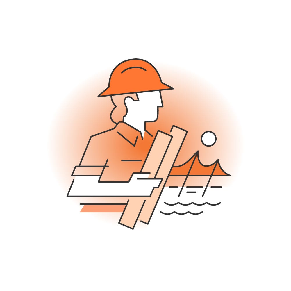 DOWL Engineering - Website Redesign - web illustration