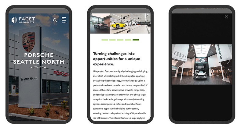 Facet Architects phones project single