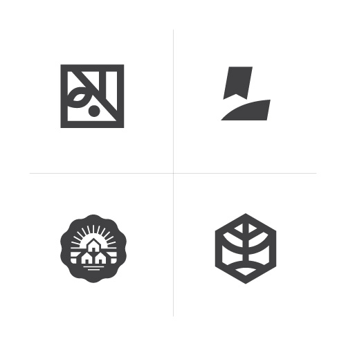 Loren's brand design alternate marks